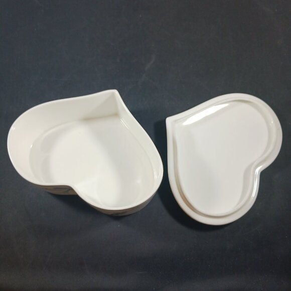 Vintage Bone China Large Ceramic Trinket Box - Picture 6 of 12